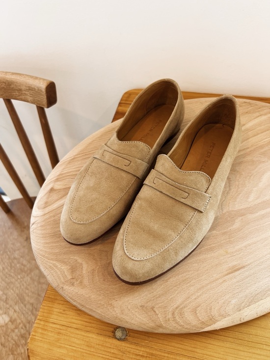 Peter Millar Shoes - Peter Millar Women's 100% genuine Suede Loafers in Tan